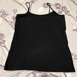 Black Camisole Tank Top